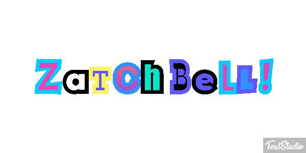Zatch Bell! Texteffekt