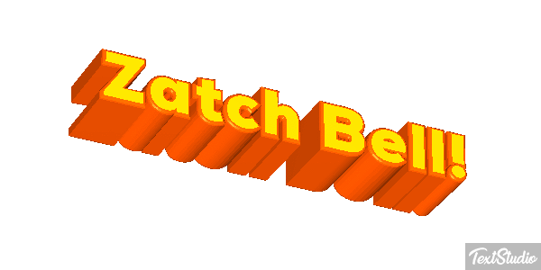 Zatch Bell! Texteffekt