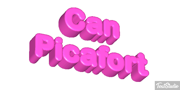 Can Picafort Text effect