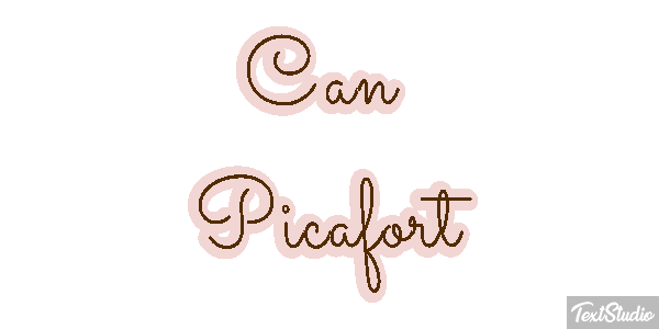 Can Picafort Text effect