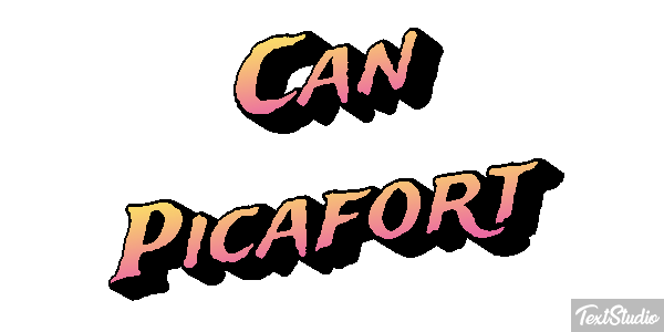 Can Picafort Text effect