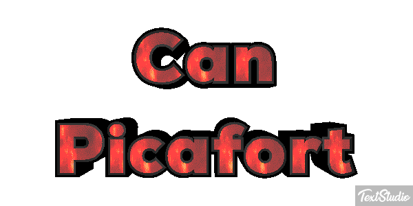 Can Picafort Text effect