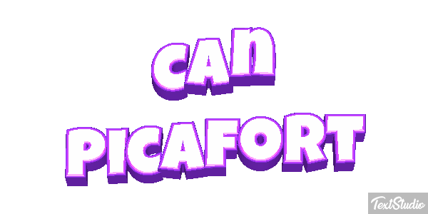 Can Picafort Text effect