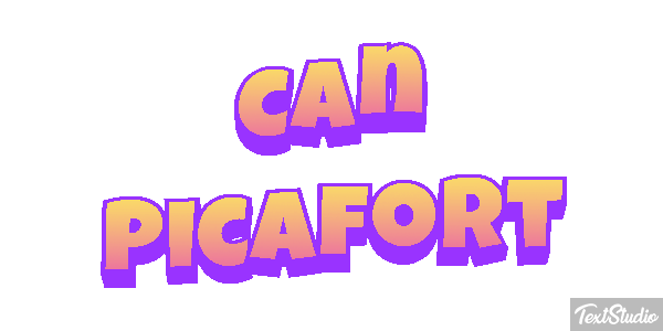 Can Picafort Text effect