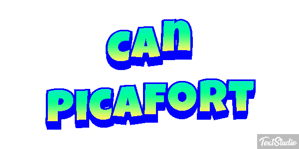Can Picafort Text effect