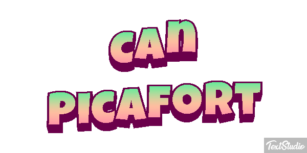 Can Picafort Text effect