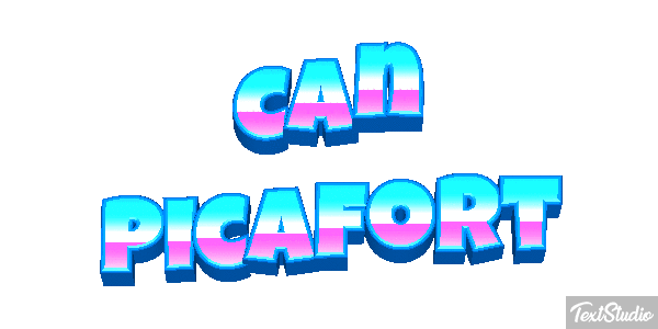Can Picafort Text effect