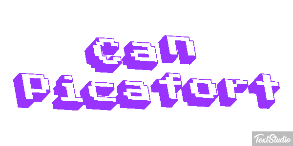 Can Picafort Text effect