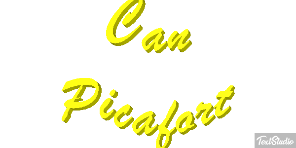 Can Picafort Text effect