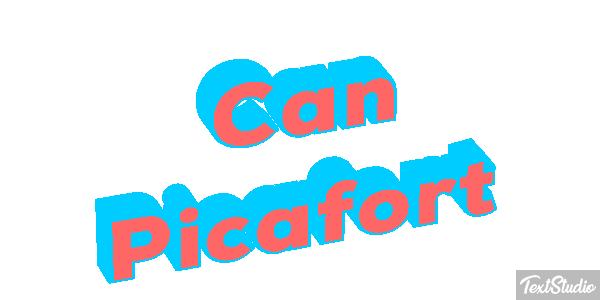 Can Picafort Text effect