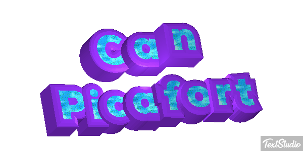 Can Picafort Text effect