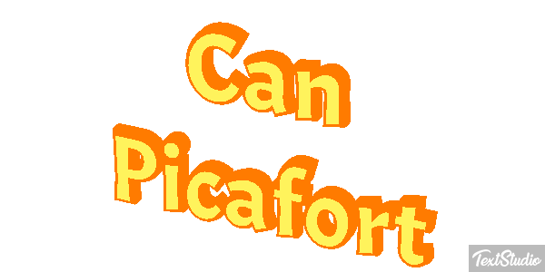 Can Picafort Text effect