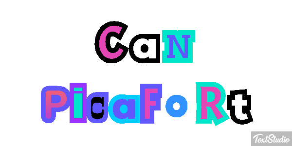 Can Picafort Text effect