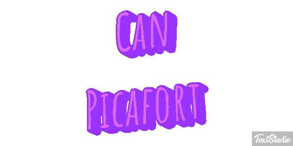 Can Picafort Text effect
