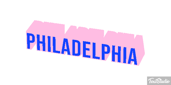 Philadelphia テキスト効果