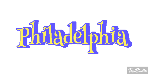 Philadelphia テキスト効果
