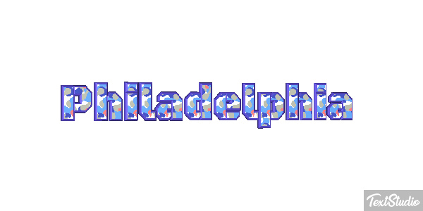 Philadelphia テキスト効果