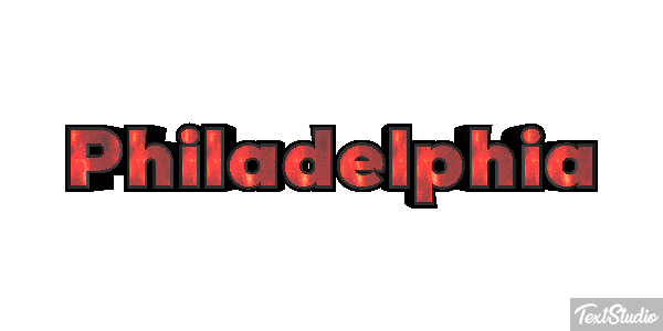 Philadelphia テキスト効果