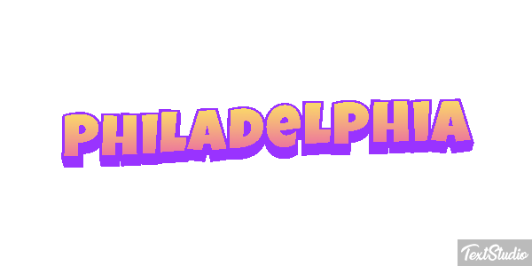 Philadelphia テキスト効果