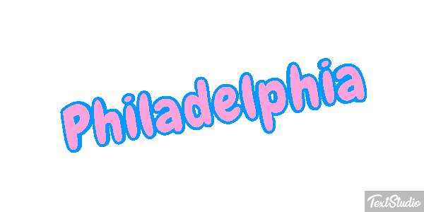 Philadelphia テキスト効果