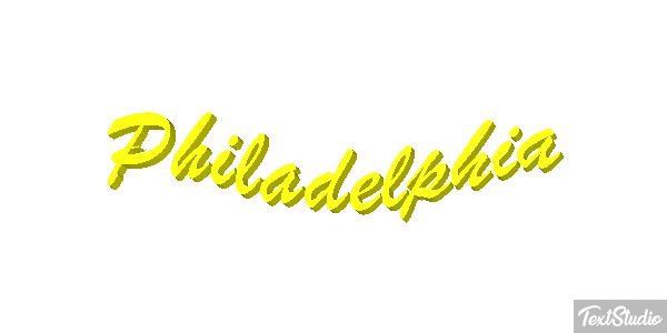 Philadelphia テキスト効果