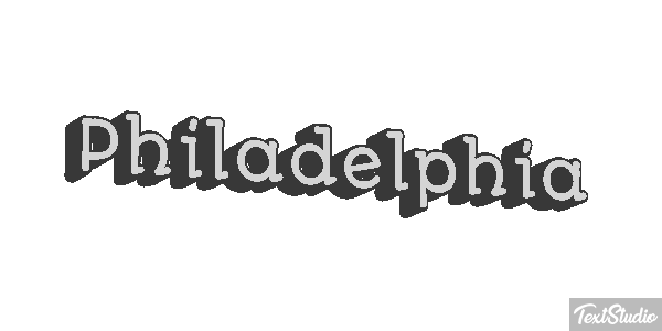 Philadelphia テキスト効果