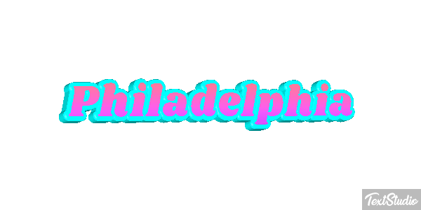 Philadelphia テキスト効果