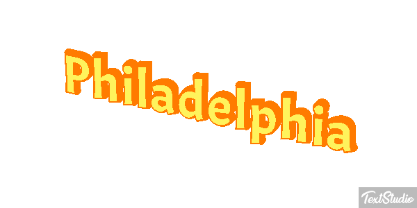 Philadelphia テキスト効果