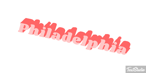 Philadelphia テキスト効果