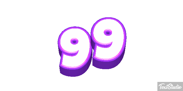 99 Texteffekt