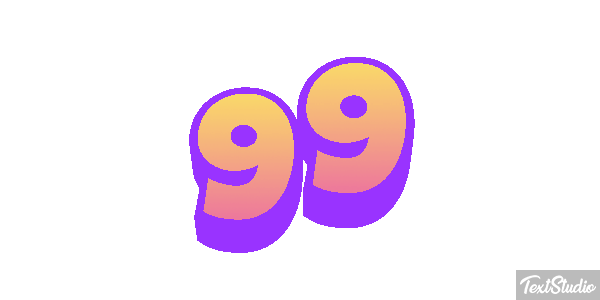 99 Texteffekt