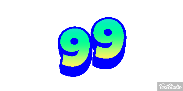 99 Texteffekt