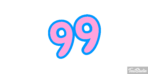 99 Texteffekt