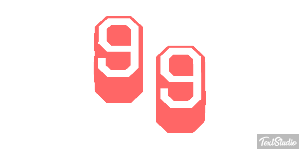 99 Texteffekt