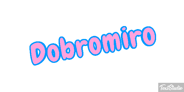 Dobromiro Tekst effect