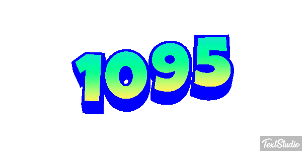 1095 Текстовый эффект