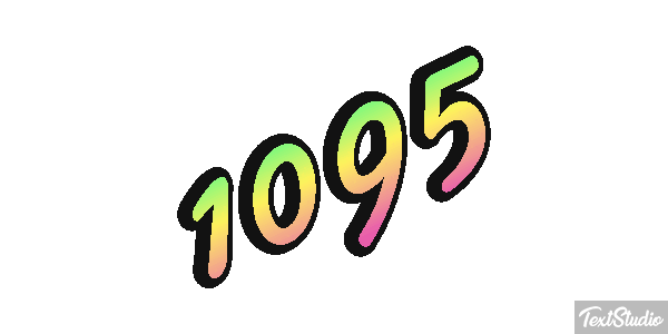 1095 Текстовый эффект