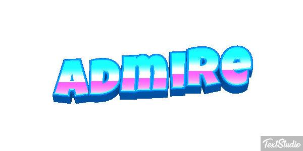 Admire Efekt tekstowy