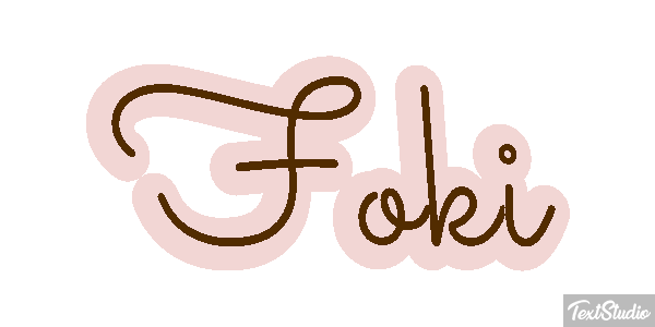 Foki Effetto testo