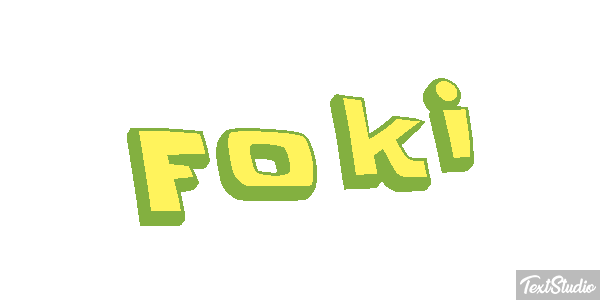 Foki Effetto testo