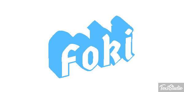 Foki Effetto testo