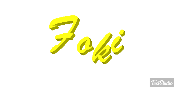 Foki Effetto testo