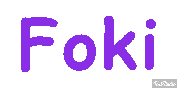 Foki Effetto testo