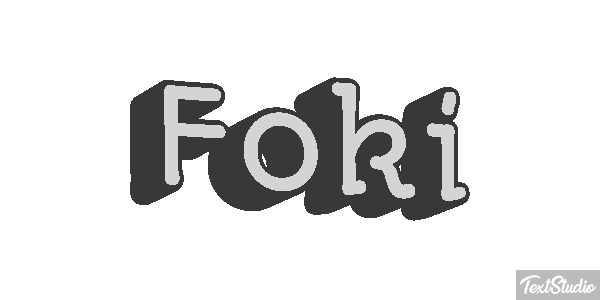 Foki Effetto testo