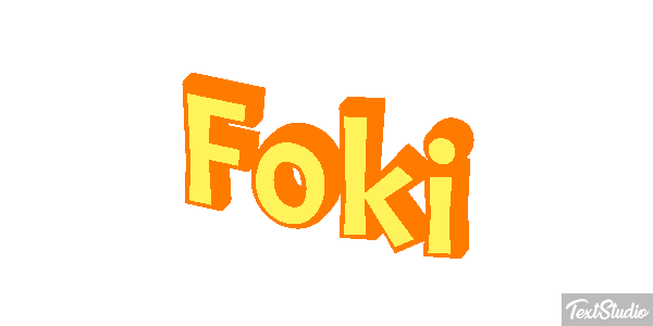 Foki Effetto testo