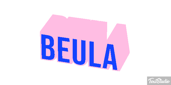Beula テキスト効果