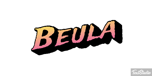 Beula テキスト効果