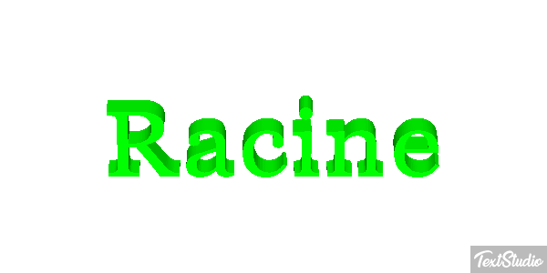 Racine Effet de texte