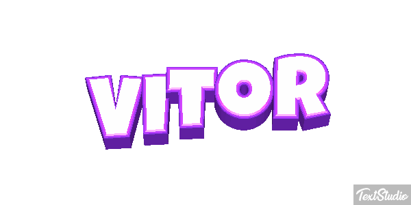 Vítor Text effect