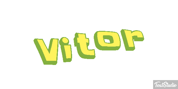 Vítor Text effect